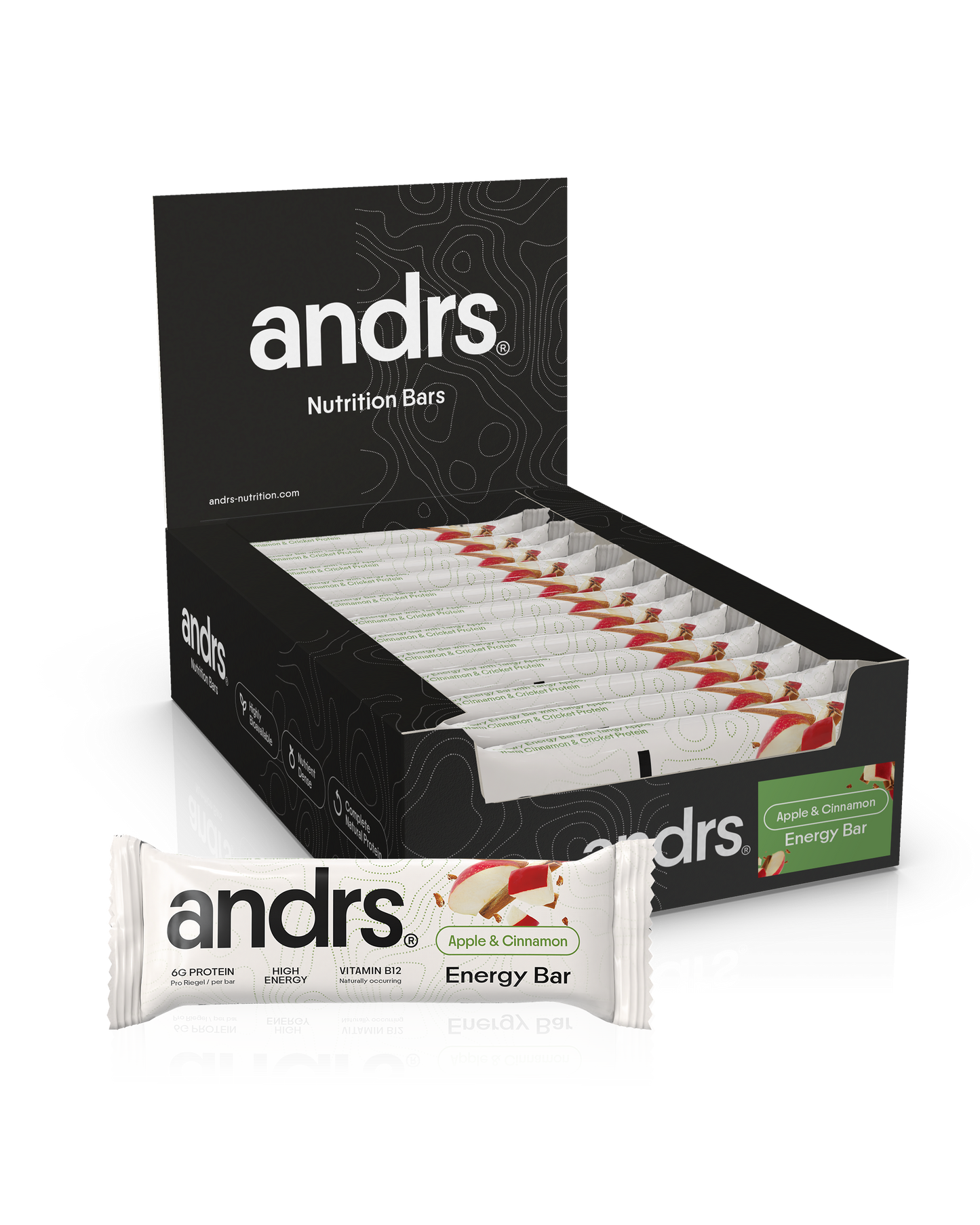 andrs Energy Bar - Apple & Cinnamon | COMING SOON