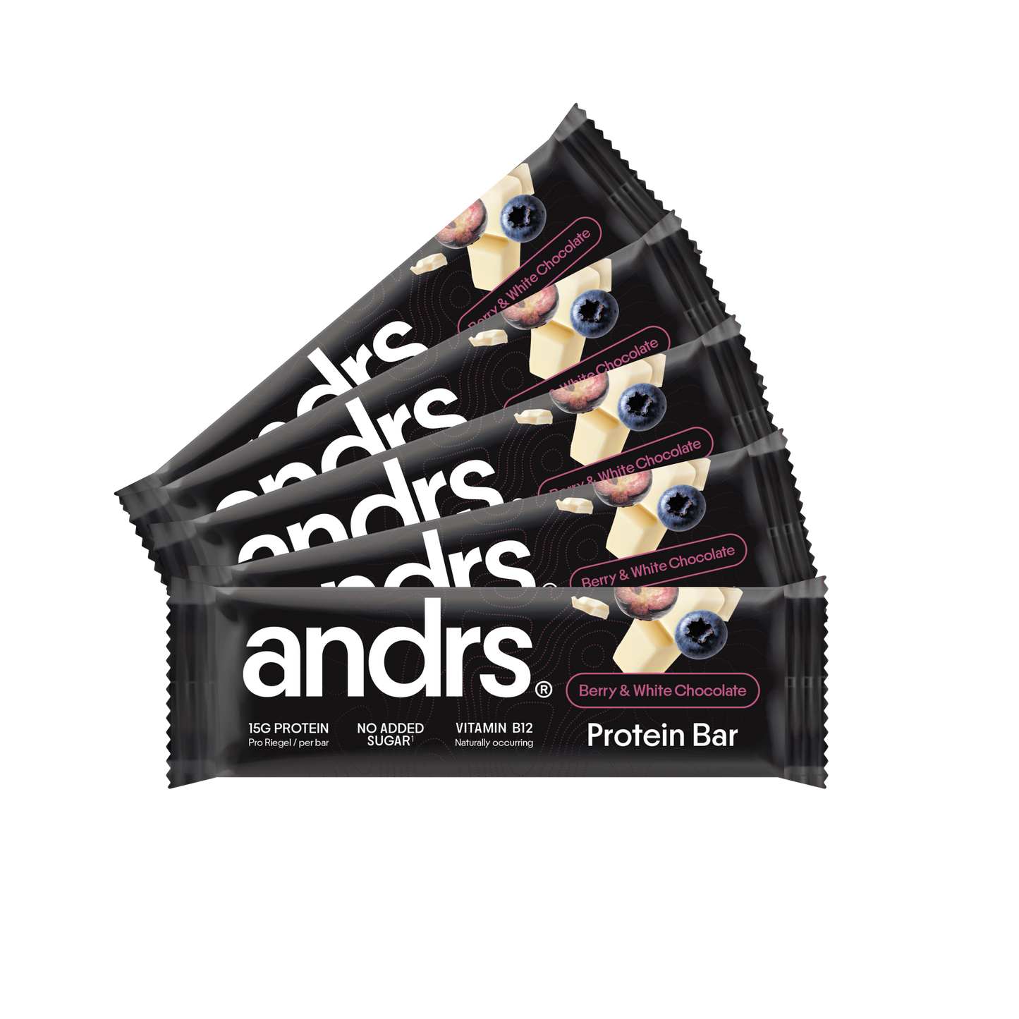 andrs Protein Bar - Berry & White Chocolate | COMING SOON